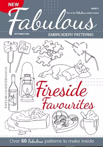 Fabulous Embroidery Patterns №3 2024 Fireside Favourites