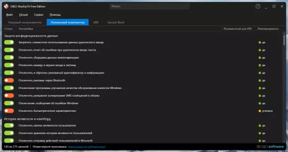 O&O ShutUp10++ 3.0.1076 Portable