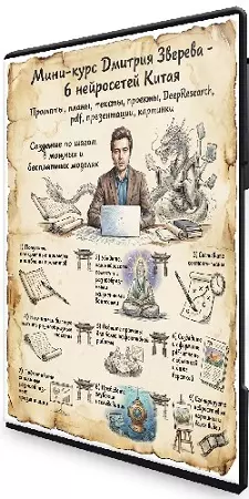 Дмитрий Зверев - 6 китайских нейросетей (2026) Видеокурс