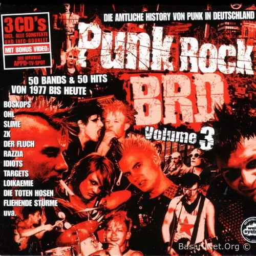 Punk Rock BRD Volume 1, 2, 3 (9CD) (2003,2004,2006) FLAC