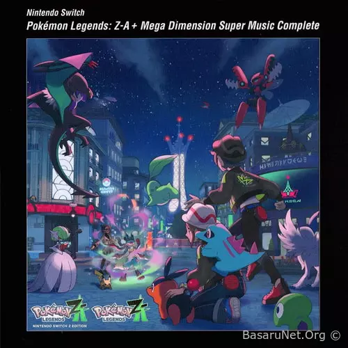 Pokemon Legends Z-A + Mega Dimension Super Music Complete (5CD) (2026) FLAC