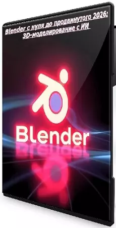 [Udemy] Blender с нуля до продвинутого 2026: 3D-моделирование с ИИ (2026) Видеокурс