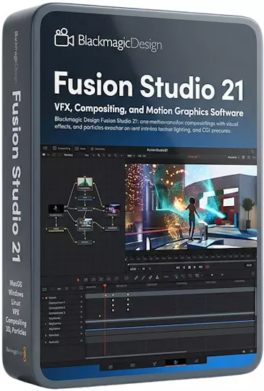 Blackmagic Design Fusion Studio 21.1.0.12 [Multi/Rus]