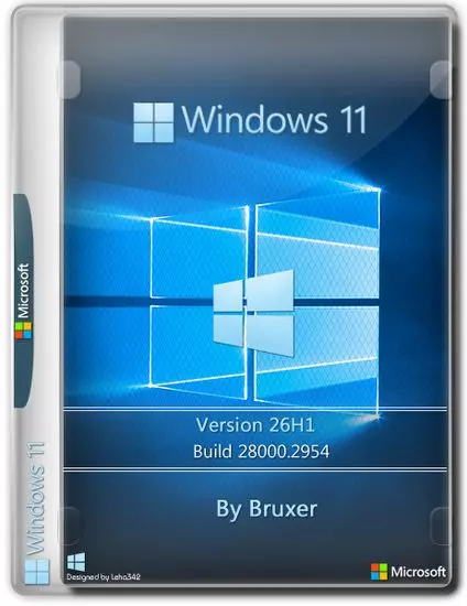 Windows 11 26H1 Mini Lite (28000.2954) by Bruxer (RUS/2026)