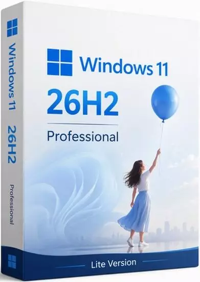 Windows 11 Pro 26H2 build 26300.9278 Lite (RUS/2026)