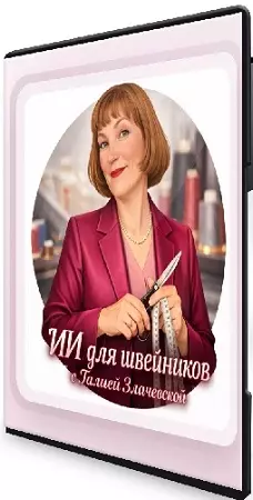 Галия Злачевская - Нейросети для швейников (2026) Видеокурс