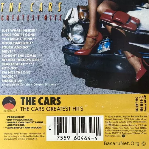 The Cars - Greatest Hits (1985) ALAC
