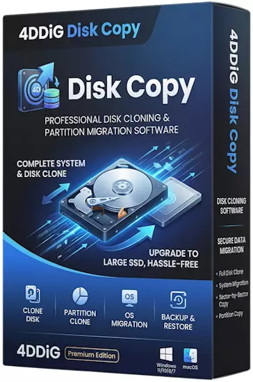 4DDiG Disk Copy 1.1.1.0 + Portable [Multi/Rus]