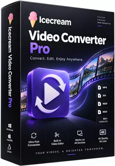 Icecream Video Converter Pro 1.50 + Portable [Multi/Rus]