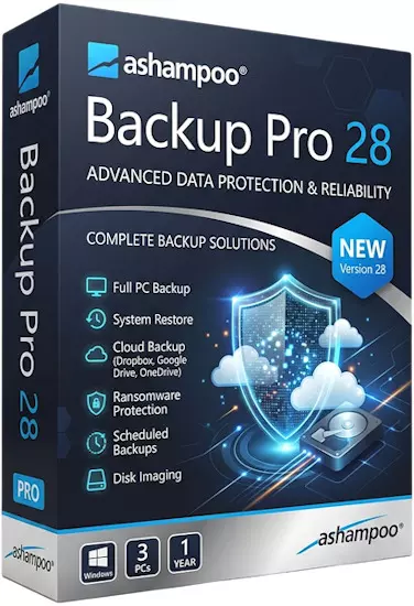 Ashampoo Backup Pro 28.0.9 + Portable [Multi/Rus]